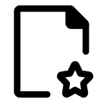 Doc Star SVG Icon